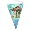 Venta Caliente Vajilla Desechable Moana Fiesta de Cumpleaños Evento Vaso de Papel Servilleta Plato de Papel Cuchillo Tenedor Cuchara Decoración de Vajilla