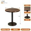 Mesa de Comedor de Pizarra Estilo Coreano, Estilo Sencillo, Cocina Fusión, Mesa Larga de Madera Maciza Estilo Occidental, Sillas con Funda Suave, Mesa Cuadrada, Mesa Redonda, Hecho a Medida