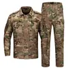 Uniforme de Camuflaje F116 Conjunto de Manga Larga para Hombres, Ligero, Transpirable, Duradero, Camisa Táctica para Exteriores, Uniforme de Entrenamiento Físico para Bomberos al por Mayor