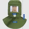 Ropa Protectora para Chorro de Arena, Traje para Chorro de Arena, Ropa Engrosada para Chorro de Arena, Ropa de Trabajo para Chorro de Arena, Traje a Prueba de Polvo para Chorro de Arena