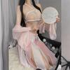 Ropa Interior Sexy Estilo Nuevo Traje Antiguo Hanfu Uniforme Cheongsam Talla Grande Tentación Pecho Pequeño Encanto de Medianoche Deseo Puro Pijama