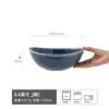 Cuenco Yuanbao de cerámica creativo para sopa, cuenco de arroz para el hogar, cuenco de ensalada retro, vajilla al por mayor, cuenco de estilo retro, cuenco de fideos de estilo japonés.