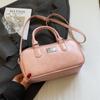 2025 Novo Estilo Coreano Moda Simples Luvas para o Dia a Dia Bolsa Bowling para o Dia a Dia Versátil Nicho Tendência Transversal Bolsa Feminina