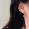 Pendientes de gota de agua de estilo coreano para mujer, de alta gama, ligeros y lujosos, con estilo Ins, únicos y combinables.
