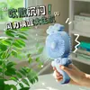 Ventilador Portátil Pequeno Novo de Verão Transfronteiriço Carregável Desenho Animado Portátil Vento Forte Portátil de Mesa USB Atacado