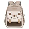 Mochilas para Estudiantes de Primaria, Mochilas de Gato de Dibujos Animados y Anime para Primer y Segundo Grado, Mochilas Lindas para Niños y Niñas