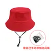 Sombrero de Pescador Liso para Adulto Hecho a Medida, Sombrero Multicolor de Algodón Puro para Protección Solar, Bordado y Letras Personalizadas Ligeras, Al Por Mayor en Stock
