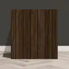 Comércio Exterior Atacado Transfronteiriço Grelha Falsa Auto-Adesivo Adesivos de Parede 3D Tridimensional Painel de Madeira Sala de Estar Quarto Parede de Fundo de TV Papel de Parede