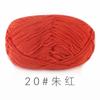 Suhe Fio de Algodão Leite Penteado de 4 Fios Bola de Lã Buquê Tricotado à Mão Cobertor Boneca Sapato de Crochê Material para Pingente DIY