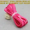 Hilo de 3 mm para coser bordes con núcleo de cuerda de algodón, Chaleco estilo chino, Traje Tang, Cheongsam, Hanfu con costura de hilo de núcleo y ribete en el borde