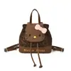 Mochila Mini de Dibujos Animados Linda para Mujer Celebridad de Internet Mochila Pequeña de Gato Leopardo Bolsa de Viaje para Estudiante Bolso Pequeño de Escuela Moderno