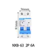 Interruptor Automático Chint Nxb-64 Control de Interfaz Micro Interruptor de Aire Tipo C Pequeño Fabricante Venta Directa Interruptor Interruptor de Aire