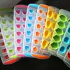 A1219 Silicona Cubito de Hielo creativo hielera refrigerador patrón de fruta congelada Molde para Cubitos de Hielo 0.07