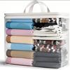Bolso de mano transparente de PVC de gran venta transfronterizo, bolsa guardapolvo para guardar ropa y edredones, bolsa de embalaje para mudanzas, bolsa de equipaje