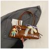 Bolso de Gran Capacidad para Mujer Verano 2025 Nuevo Bolso Simple de Hombro Sobaco Casual Estilo Coreano Bolso de Trabajo