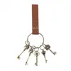 Llavero de PU Halloween Transfronterizo Clip para Falda Anillo de Espada Cinturón Medieval Accesorios de Disfraz Cosplay Juego de Rol
