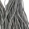 Acessórios DIY Corda para Colar Fivela Lagosta Corda de Couro Fio de Cera Coreano Corda para Colar Corda de Couro Preto Pingente Corda para Pingente