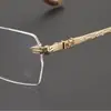 Gafas Kelo Ch8290 Negocios Retro Hombres y Mujeres 152 Cara Grande Hombres Gordos Ultraligeras de Titanio Puro Se Pueden Equipar con Miopía Luz Azul Anti-Azul