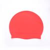 Gorro de natación de moda para mujer, impermeable, protección para los oídos, cabeza grande, pelo largo, adulto, silicona, circunferencia de cabeza grande, fabricantes de gorros de natación al por mayor
