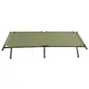 Treinamento Físico Cama de Solteiro Assuntos Civis Ajuda em Desastres Cama Dobrável para Exterior Cama Dobrável Sistema Verde Cama Dobrável de Resgate de Emergência