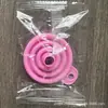 Funil Dobrável Retrátil de Silicone para Uso Doméstico, Funil Pequeno para Despejar Óleo, Funil de Plástico de Grau Alimentício para Despejar Óleo, Despejar Vinho e Dispensar Óleo