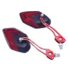 Espejo Retrovisor Universal para Vehículos Eléctricos, Reflector de Llama, Espejo de Marcha Atrás Modificado, Espejo de Marcha Atrás para Scooter, Aleación de Aluminio
