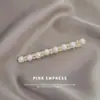Pasador de Perlas para Celebridad de Internet Coreana Estilo Ins Accesorio para el Cabello de Chica Pasador Simple Clip Bb Clip Superior Adorno para el Cabello para Mujeres