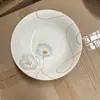 Cerâmica Shanxi Tigela de Aviação de 7 polegadas Tigela Grande Cor Esmaltada Impressa Tigela de Macarrão para Presente Cerâmica Rua de Dois Yuan Barraca