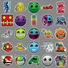 50 Pegatinas Geométricas Sprint Gd Popular Juego de Parkour Transfronterizas Impermeables Pegatinas Decorativas para Cuadernos y Fundas de Teléfono