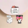 Broche Español de Dibujos Animados Creativo y Único, Lindo Accesorios Metálicos de Alpaca y Gato Insignia al por Mayor para el Mercado Transfronterizo Europeo y Americano