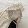 Bolso de Hombro Sencillo Casual de Moda para Mujer Gran Capacidad Primavera 2024 Nuevo Estilo Sencillo Casual Clase Viajero Bolso Tipo Cubo