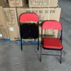 Banqueta Simples Cadeira com Encosto Cadeira de Computador Cadeira de Conferência Cadeira de Treinamento Cadeira de Escritório Portátil Quarto Casa Cadeira Dobrável
