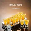 Porta-copos copo de licor conjunto de uísque ktv bar copo de destilados ktv copo de shot porta-copos de vinho porta-copos de baijiu