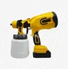 Pistola de Pintura Elétrica 21V Fornecimento Direto da Fábrica Fonte Transfronteiriça Alta Potência Alta Atomização Sem Ar Pistola de Pintura Profissional Grau Industrial