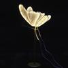 Accesorios de Boda Colgante de Mariposa Luminosa de Hierro Forjado Decoración de Techo Escenario de Boda Guía de Camino de Escenario Candelabro de Bienvenida Adornos