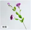 Sensación de mano hidratante eustoma flor artificial decoración del hogar sala de estar flor falsa arreglo floral de boda arreglo floral ramo material rosa