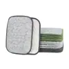 Gaze de algodão com fio de prata, toalha bolha, multifuncional para cozinha, pratos, espessa, absorvente de água, não oleosa, pano de limpeza atacado