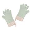 Guantes de Silicona Alargados Engrosados Guantes Aislamiento Térmico Horno Microondas Antideslizantes Anti-Escaldado Herramientas para Hornear Alta Temperatura