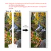 Pegatinas de puerta autoadhesivas removibles, pegatinas de pared impermeables, entrega directa del fabricante, adecuadas para renovación de casa de alquiler, especificaciones de tamaño