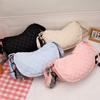 Primavera nueva moda versátil estilo coreano bolso de mano a cuadros para toalla de gran capacidad celebridad de internet bolso de hombro bandolera para mujer