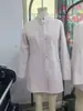 2026 Outono e Inverno Europeu e Americano Transfronteiriço Nova Coleção Amazon Plus Size Feminino Casual Gola Alta Pequena Comprimento Médio Casaco de Lã