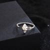 Anillo Abierto Croissant Francés Moda Nicho Femenina Personalizado Anillo de Dedo Índice Estudiante Mejor Amigo Anillo Popular Tendencia