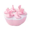 Molde casero para paletas de hielo y helado, charola de cubitos congeladores de helado DIY, charola casera para cubitos de hielo, molde para paletas