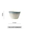 Estilo Japonés Bol Grande Limpio Instantáneo para Sopa de Arroz Estilo Nuevo Hogareño Cerámica de Alta Calidad Creativo Juego de Vajilla para Ensalada y Fruta