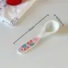 Juego de Vajilla de Color Cereza Bajo Esmalte Hogareño Tazón Cerámico Estilo Ins Alto Valor de Color Plato Tazón Juego Completo Tazón de Sopa Premium