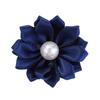 Amazon nuevo 1.6 pulgadas niños flor simulación perla banda de goma coleta anillo para el pelo cuerda para el pelo pétalo 4018
