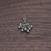 Corrente com Pingente de Franja Conector de Três Vias Estilo Vintage Contas Espaçadoras Esculpidas Acessórios de Joias Pulseira Miçangas Acessórios para Joias DIY