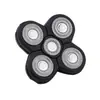 Cabezal Universal de Cinco Cuchillas para Maquinillas de Afeitar de Cabeza Calva, Accesorios para Aparatos de Cuidado Personal, Piezas de Repuesto de Cuchillas para Maquinillas de Afeitar Eléctricas
