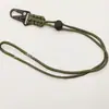 Chaveiro de cinto anti-perda com fivela de bico de águia, portátil para uso externo, pingente de apito para crachá de identificação multifuncional de metal, disponível em estoque