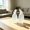 20 Dientes 60ml Botella Plana Loción Loción Ventas Directas de Fábrica Embalaje Diario Muestra Desmaquillante Botella de Aceite Esencial Plástico PP